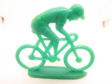 CYCLISTE VELO / RIDER / BIKE - VERT / GREEN - PLASTIQUE / PLASTIC - V12 comprar usado  Enviando para Brazil