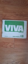 Vauxhall viva owners for sale  KING'S LYNN