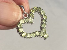 Gold heart shaped for sale  BRIGHTON