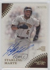 2018 Topps Tier One Prime Performers Auto /275 Starling Marte #PPA-SM Auto comprar usado  Enviando para Brazil