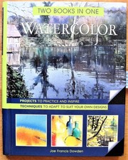 Watercolor two books for sale  North Smithfield