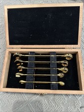 Conjunto limitado de chaves Napa 61551 5 peças folheadas a ouro 14 quilates acabamento espelhado raro comprar usado  Enviando para Brazil