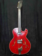 Electric Guitar Hopf Allround 1960's Red Vintage Germany na sprzedaż  PL