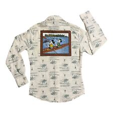CAMISA VINTAGE ANOS 70 Mickey & Minnie Mouse remo KENNINGTON DISNEY M canoa barco a remo, usado comprar usado  Enviando para Brazil
