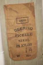 Vintage hessian grain for sale  Charlotte