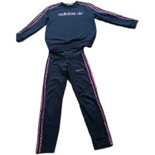 Adidas tracksuit black for sale  BRISTOL