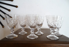 Verres vin cristal d'occasion  Gondreville
