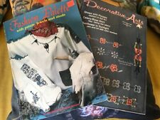 LOT 2 ARTS & CRAFT BOOKS: DECORATIVE ART & FASHION PALETTE- CLOTHING, FURNITURE comprar usado  Enviando para Brazil