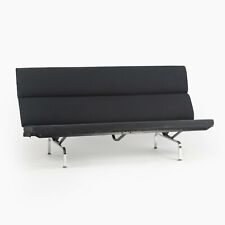 Usado, Sofá compacto estofado de tecido preto 2006 Herman Miller por Ray and Charles Eames comprar usado  Enviando para Brazil