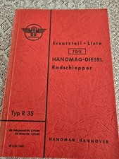 Rig hanomag ersatzteilliste gebraucht kaufen  Gerlingen