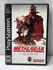 Metal Gear Solid (PS1, 2 discos) com manual - Estojo de DVD da Essential Collection comprar usado  Enviando para Brazil