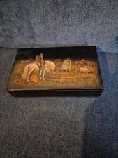 Vintage wooden trinket for sale  COLNE