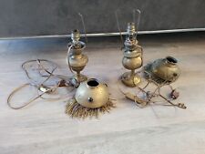 Lampe parisienne cuivre d'occasion  Trans-en-Provence