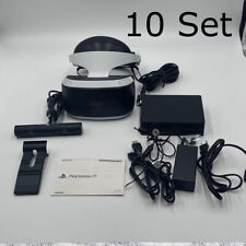 Sony PlayStation VR PS PSVR CUH-ZVR2 Para Console PS4 Fone de Ouvido Testado Conjunto de 10 comprar usado  Enviando para Brazil