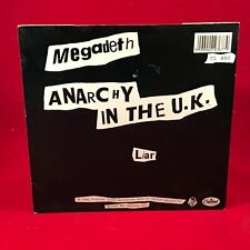 MEGADETH Anarchy In The U.K. 1988 UK 7" vinyl single Capitol record 45 comprar usado  Enviando para Brazil