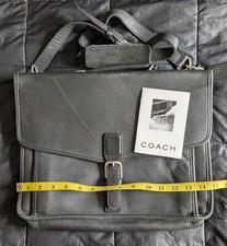 Coach leather briefcase for sale  Houston