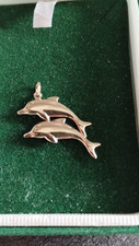 Pendentif double dauphins d'occasion  Antibes