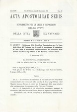 1972 vaticano acta usato  Trento