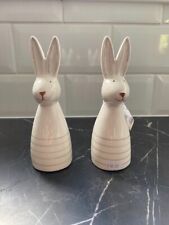 Pair ceramic bunny for sale  Shipping to Ireland