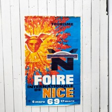 Affiche originale foire d'occasion  Theix