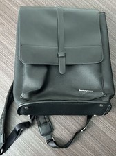 Mochila empresarial SAMSONITE clássica de couro cintura alta, 15" Max 152540-104 (B3) comprar usado  Enviando para Brazil