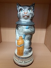 Figurenkrug bierkrug katze gebraucht kaufen  Berlin