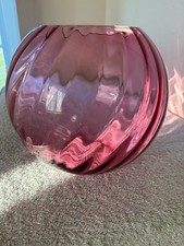 Cranberry glass round for sale  Barnard