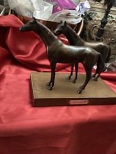 Bronze sculpture horses. for sale  BANBURY