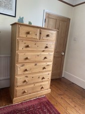 Tallboy solid pine for sale  NORTHAMPTON