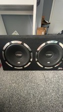 Vibe double subwoofer for sale  HARWICH