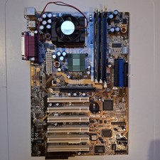 Vintage ASUS CUSL2-C Rev 1.02 Socket PGA370 Pentium III 1000mhz  SL5DV 512mb  na sprzedaż  PL