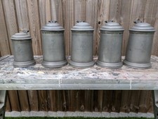 Collection pewter tankards for sale  CARSHALTON