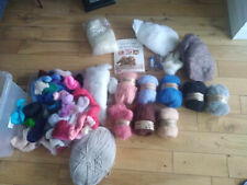 Carded wool 100g for sale  WISHAW