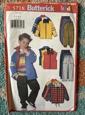 Butterick 5718 kids for sale  Saint Albans