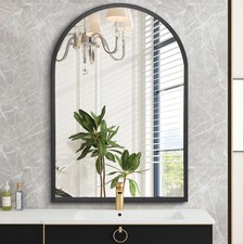 Arch mirror black for sale  SALFORD