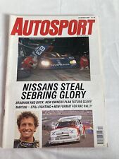 Autosport magazine 22nd for sale  HARROGATE