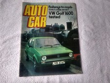 Autocar magazine april for sale  DROITWICH