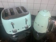 Smeg green 4slice for sale  LEAMINGTON SPA