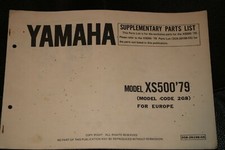 Yamaha xs500 1979 for sale  SPALDING