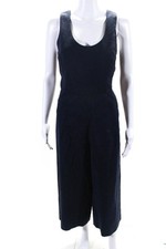 Macacão feminino Club Monaco gola redonda sem mangas perna larga azul marinho tamanho 6 comprar usado  Enviando para Brazil