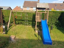 Lovely double wooden for sale  CHESTERFIELD