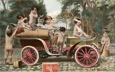 Carte postale fantaisie d'occasion  Toulon-
