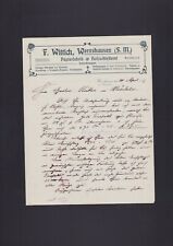 Wernshausen brief 1907 gebraucht kaufen  Leipzig