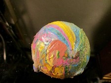 Usado, Arte de peso de papel abstrato pintada à mão por Musk Yai comprar usado  Enviando para Brazil