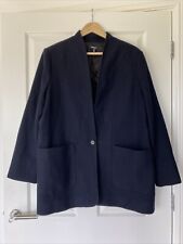 Navy jacket lined for sale  RIPON