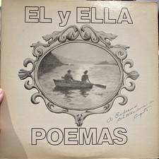 EL Y ELLA Poemas LATIN LP  Vinyl Autographed -Augusto Record C.E.A. Productions comprar usado  Enviando para Brazil