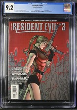 Resident Evil #3 CGC 9.2 revista oficial de quadrinhos HTF baixo censo comprar usado  Enviando para Brazil