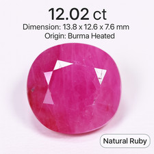 Stunning 12.02ct natural for sale  Pigeon Forge