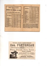 Cholet chemin fer d'occasion  Expédié en Belgium
