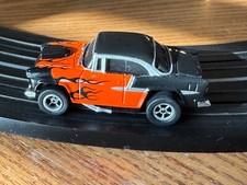 Auto World XTraction Rel 8 Flamed 55 Chevy Slot Car comprar usado  Enviando para Brazil